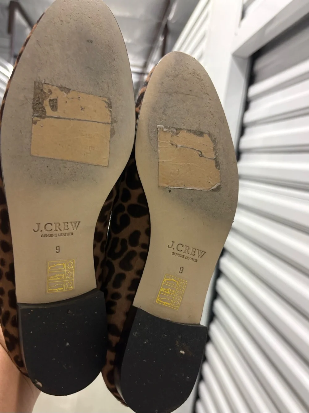 J. Crew Collection Academy Loafers in Calf Hair. Size 9. Like New.